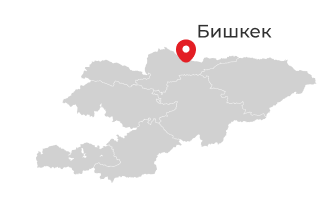 Карта Кыргызстана